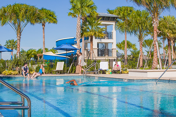 Lap pool at Waterset Club
