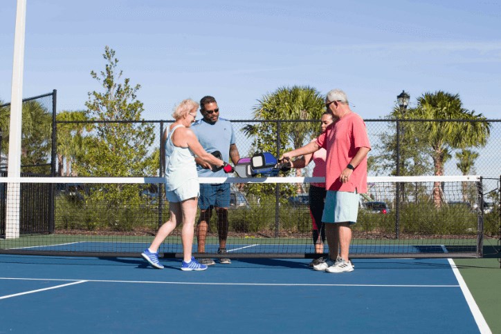 Pickleball Courts amenities Waterset Club Apollo Beach