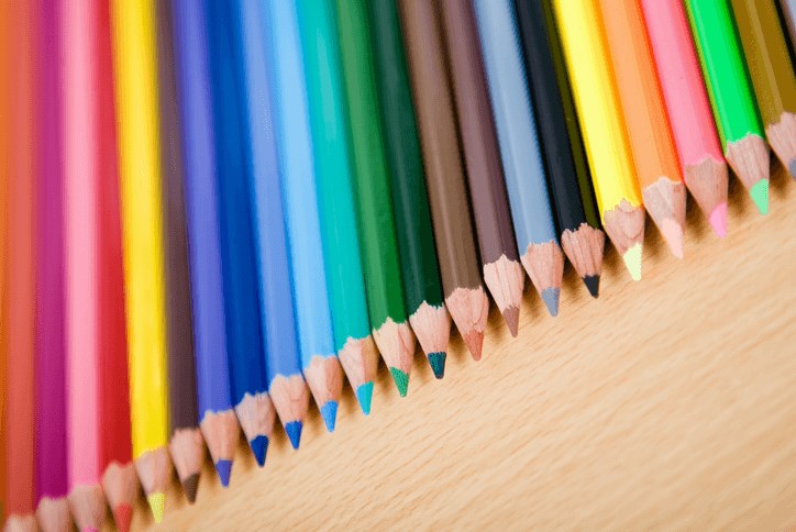 Back to school colored pencils Waterset