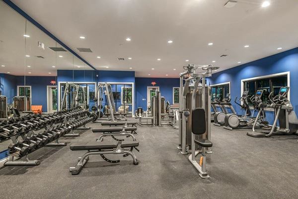 Waterset Amenity Center Gym Apollo Beach