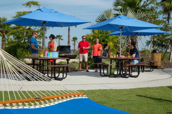 Lakeside Picnic Park amenity in Waterset by Newland Apollo Beach, Fl