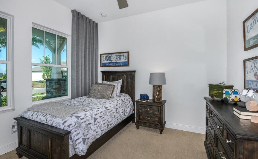 Bedroom in Cardel Homes Brighton 2 model in Waterset