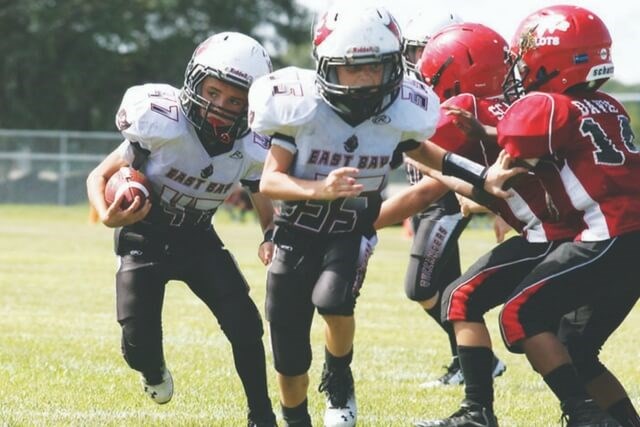 Youth football near Waterset.