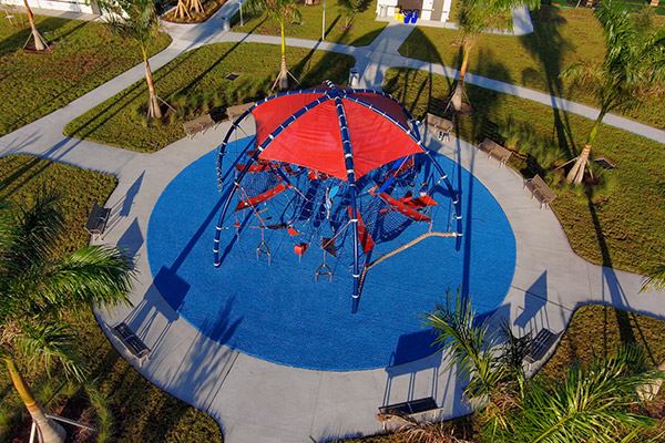 Southshore Sportsplex playground in Waterset community in Apollo Beach, FL