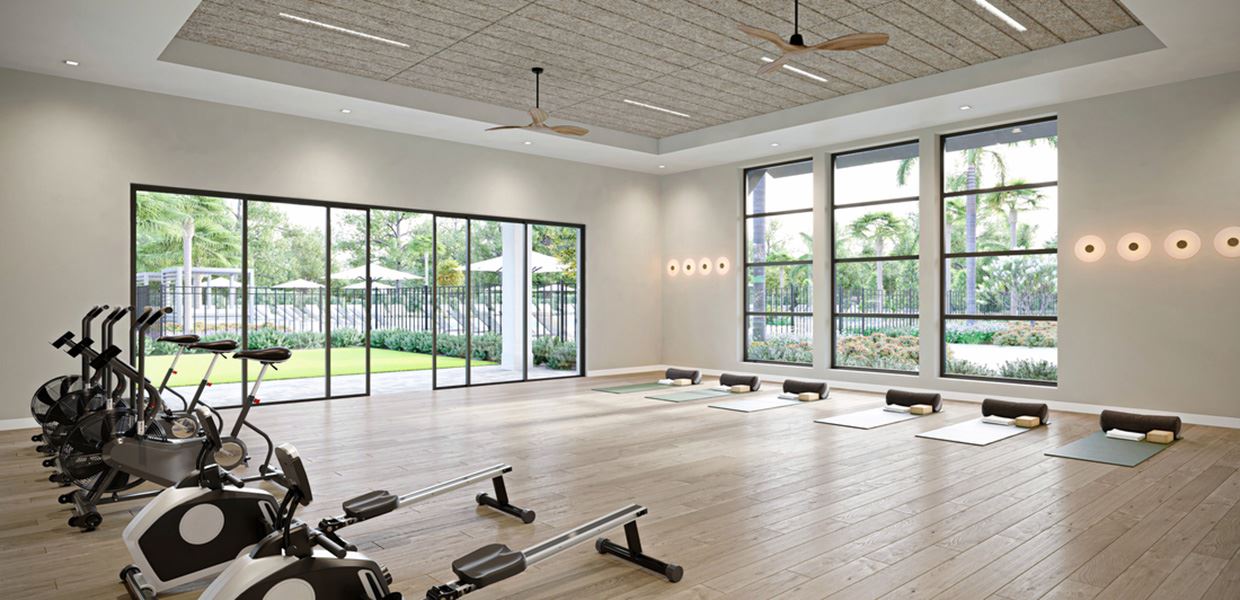 Regency at Waterset Clubhouse Fitness Studio | Active Adult Community in Apollo Beach, Florida
