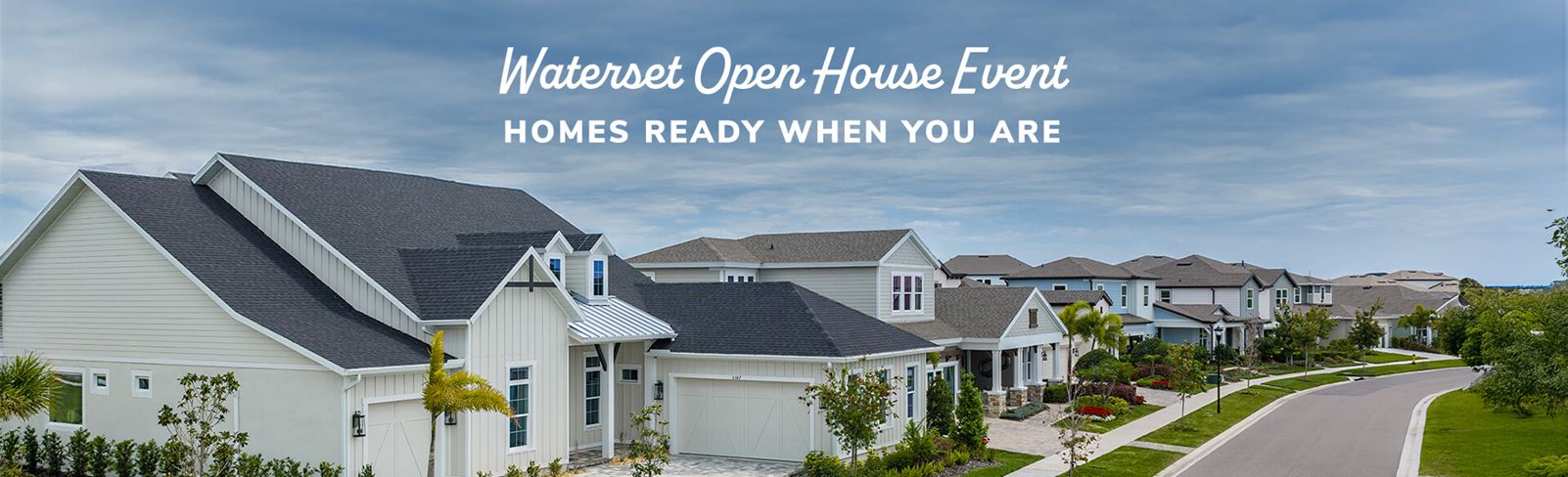 Waterset Fall Open House Event Graphic