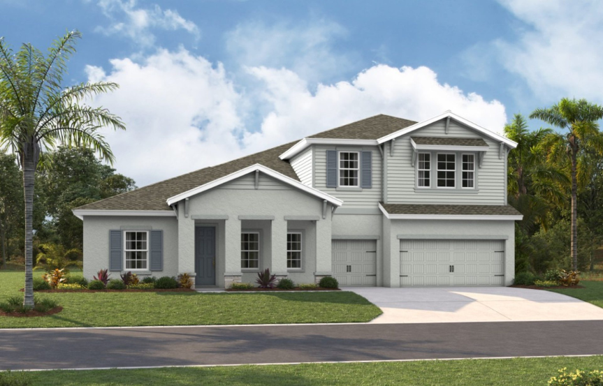 Key West II Elevation Coastal B