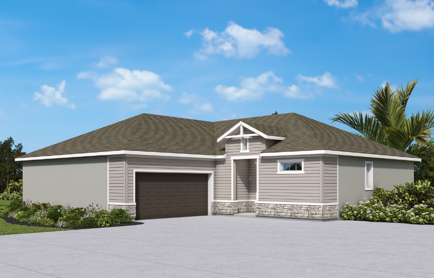 DW Bungalow Hornbeam Elevation A